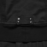 Cenotaph Men's Gothic Techwear Coat in Black
