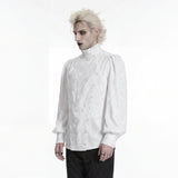 Wolfsbane Men's Gothic Shirt in White