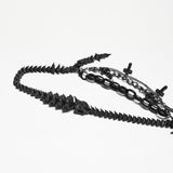 Samhain Women's Gothic Necklace in Black
