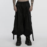 Crepuscule Men's Gothic Trousers in Black