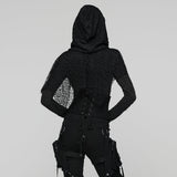 Styx Gothic Mesh Studded Corset Belt