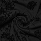 Antimony Women's Gothic Long Sleeve Top in Black