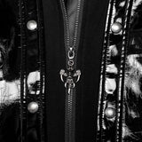 Necroharmonic PU Trench Coat - PunkRave