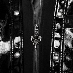 Necroharmonic PU Trench Coat - PunkRave