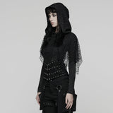 Styx Gothic Mesh Studded Corset Belt