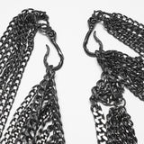 Tuberose Women's Punk Chain Bra Harness in Tarnished Bronze