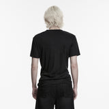 Erzulie Men's Gothic Stapped T-shirt in Black