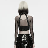 Requiescat Women's Gothic Techwear Harness in Black