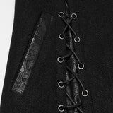 Lychgate Women's Punk Asymmetrical Jacket in Black