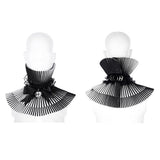 Wolfsbane Women's Gothic Collar in Black & White