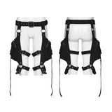 Mercurial Women's Punk Thigh Holster Bag in Black