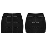 Asmodus Gothic Mesh Skirt
