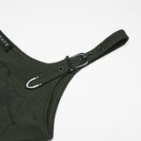 Austral Punk Cutout PU Vest