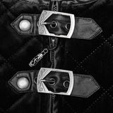 Pathos Gothic Velvet Black Waistcoat Men's