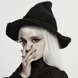 Hecate Knit Brim Witch Hat