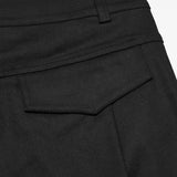 Squall Men's Gothic Military Cargo Pants in Black