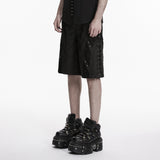 Vigil Men's Gothic Shorts in Black