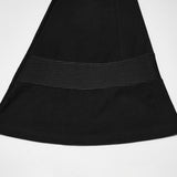 Aconite Buckled Gothic Flared Trousers