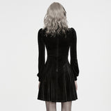 Buttress Women's Gothic Embroidered Dress in Black