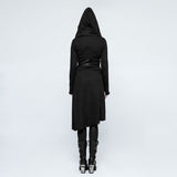 Malison Gothic Knit Lace-Up Hooded Coat
