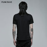 Lethe Men's Gothic T-shirt in Black