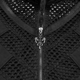 Anodyne Punk Fishnet Eyelet Vest Men's