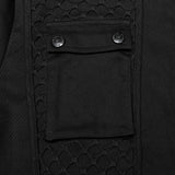 Clementine Gothic Black Cotton Everyday Shirt Men's