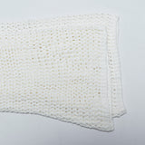 Ainmire White Gothic Knit Mesh Skull Dress