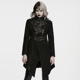 Lychgate Women's Punk Asymmetrical Jacket in Black