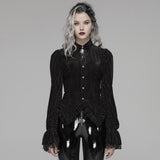 Plague Gothic Patent Leather Corset Dress