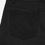 Lilith Men's Gothic Cyber Tech Trousers in Black