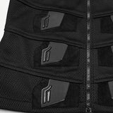 Phobos Cyberpunk Mesh Panelled Armor Vest Top Men's