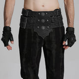 Animism Gothic Distressed Belt Men's