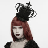 Medea Women's Gothic Hat in Black