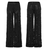Artemidorus Gothic Mesh Distressed Women's Pants