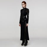 Baphomet Women's Gothic Dress in Black