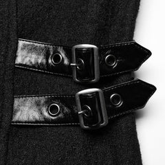 Gotham Glam PU Trench Coat - PunkRave
