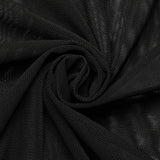 Gallows Gothic Sheer Mesh Velvet Cross Printed Top