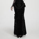 Havisham Women's Gothic Skirt in Black