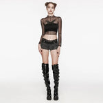 Acheron Mesh Top - PunkRave