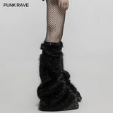 Agatha Furry Leg Warmers My Store