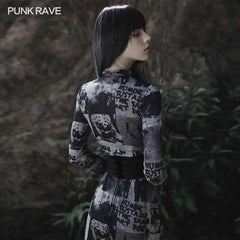 Akiko Corset With Buckles (Black) - PunkRave
