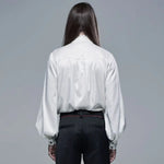 Alaric Shirt - White - PunkRave