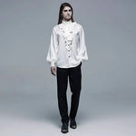 Alaric Shirt - White - PunkRave