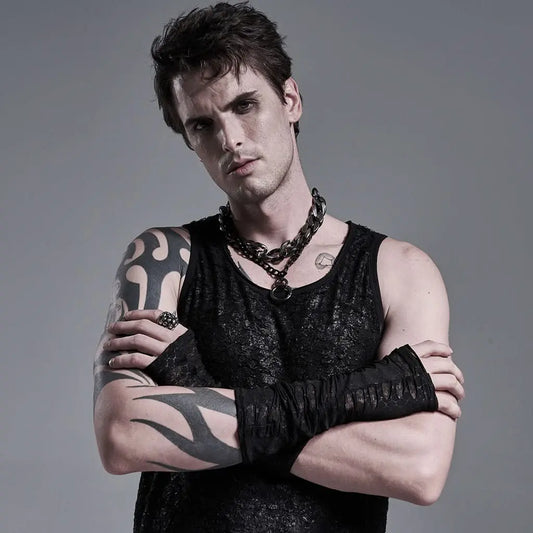 Alchemy Fingerless Gloves - PunkRave