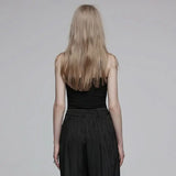 Anarchy Anthem Halterneck Top - PunkRave