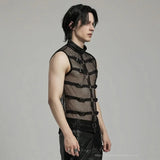 Anarchy Mesh Tank Top - PunkRave