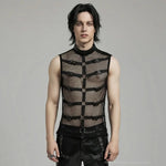 Anarchy Mesh Tank Top - PunkRave