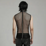 Anarchy Mesh Tank Top - PunkRave