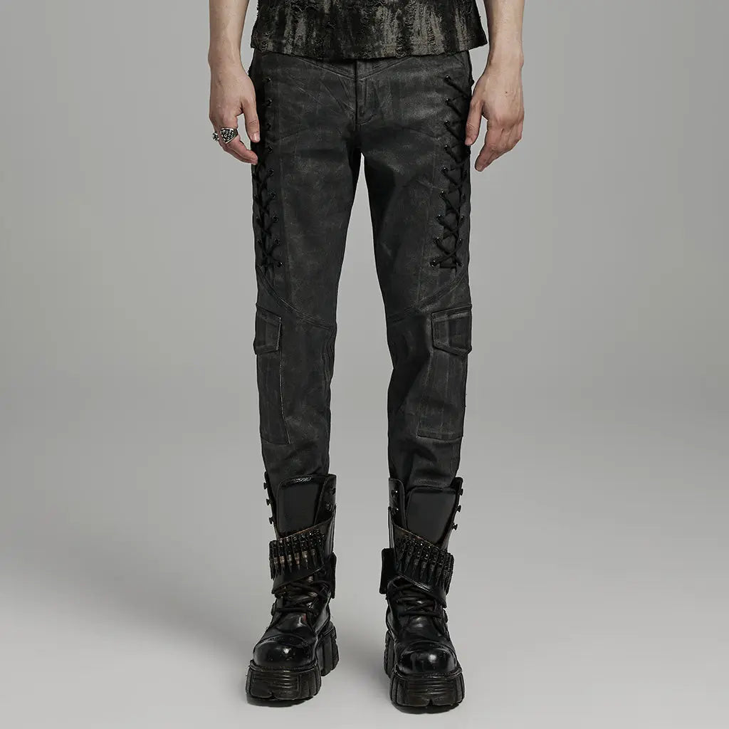 Anathema Straight Fit Trousers PunkRave